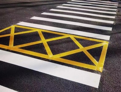 九江九江园区交通标线施工